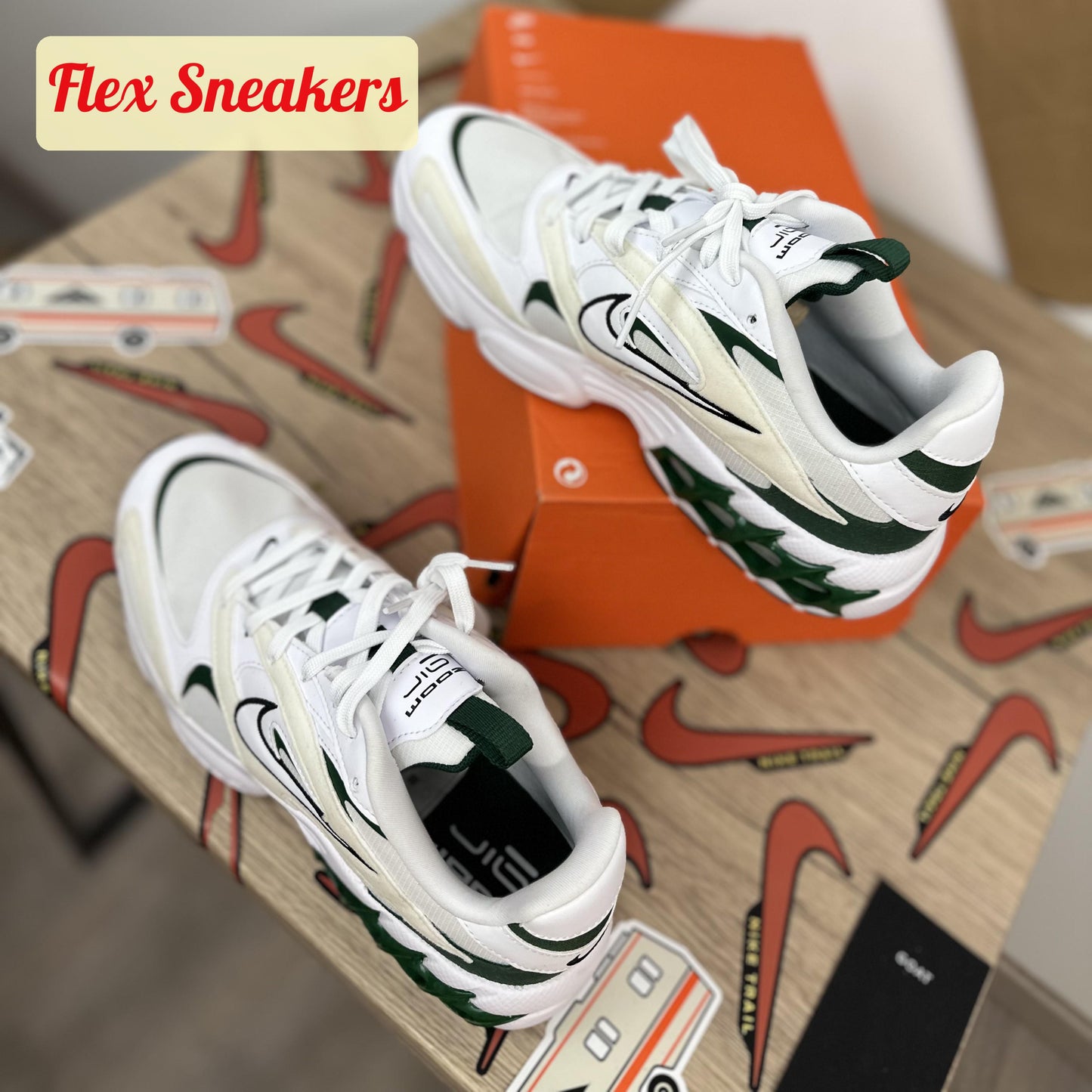 W Zoom Air Fire White/Black