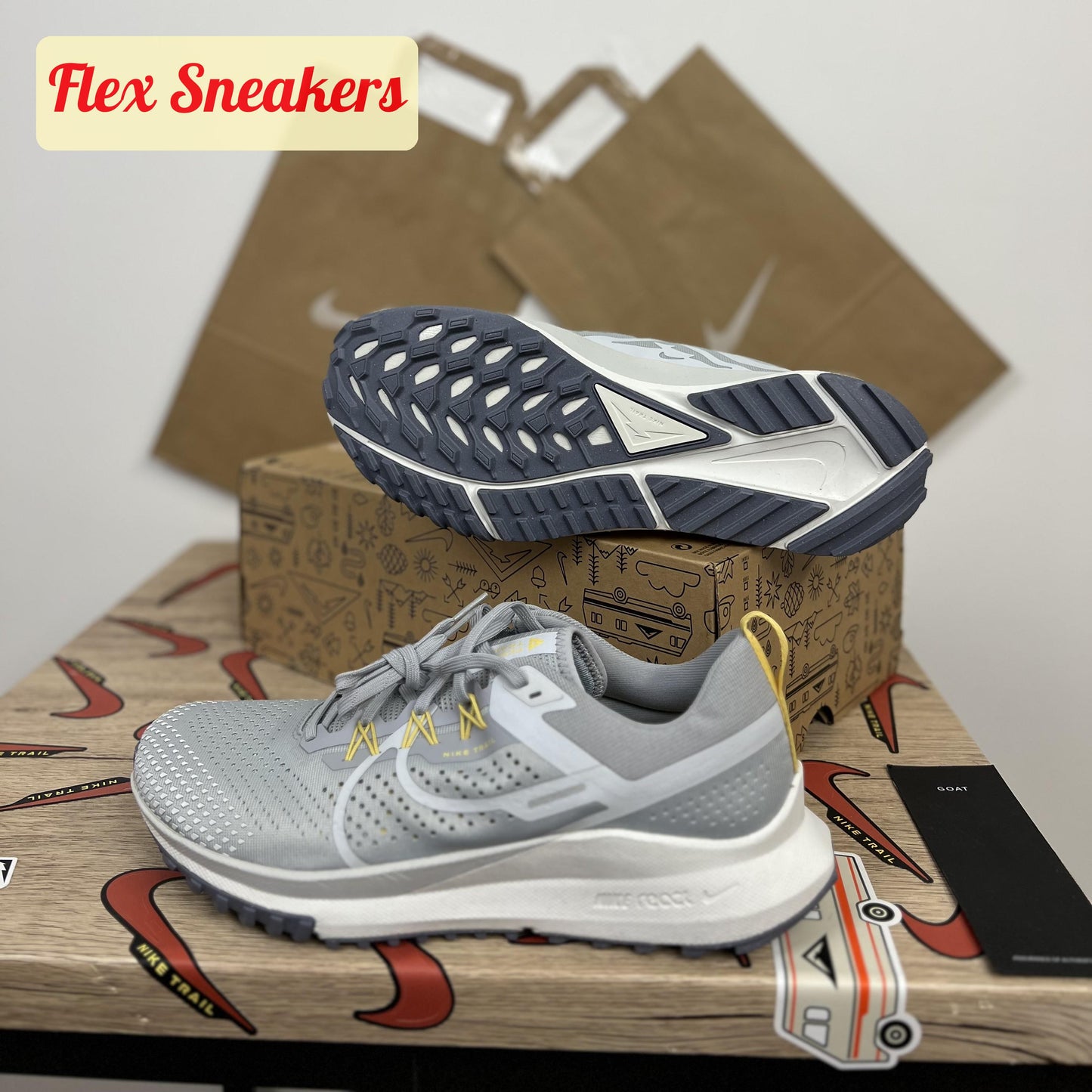React Pegasus Trail 4 Wolf-Grey
