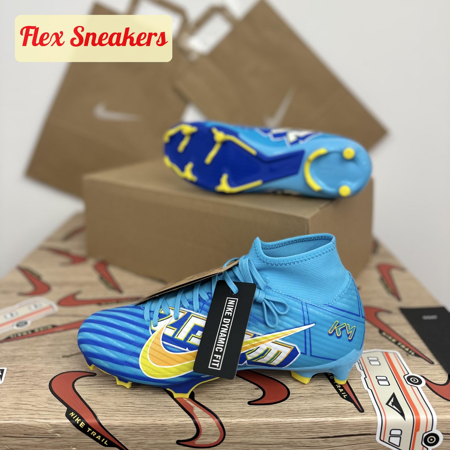 Zoom Superfly 9 Academy KM FG/MG Baltic/Blue