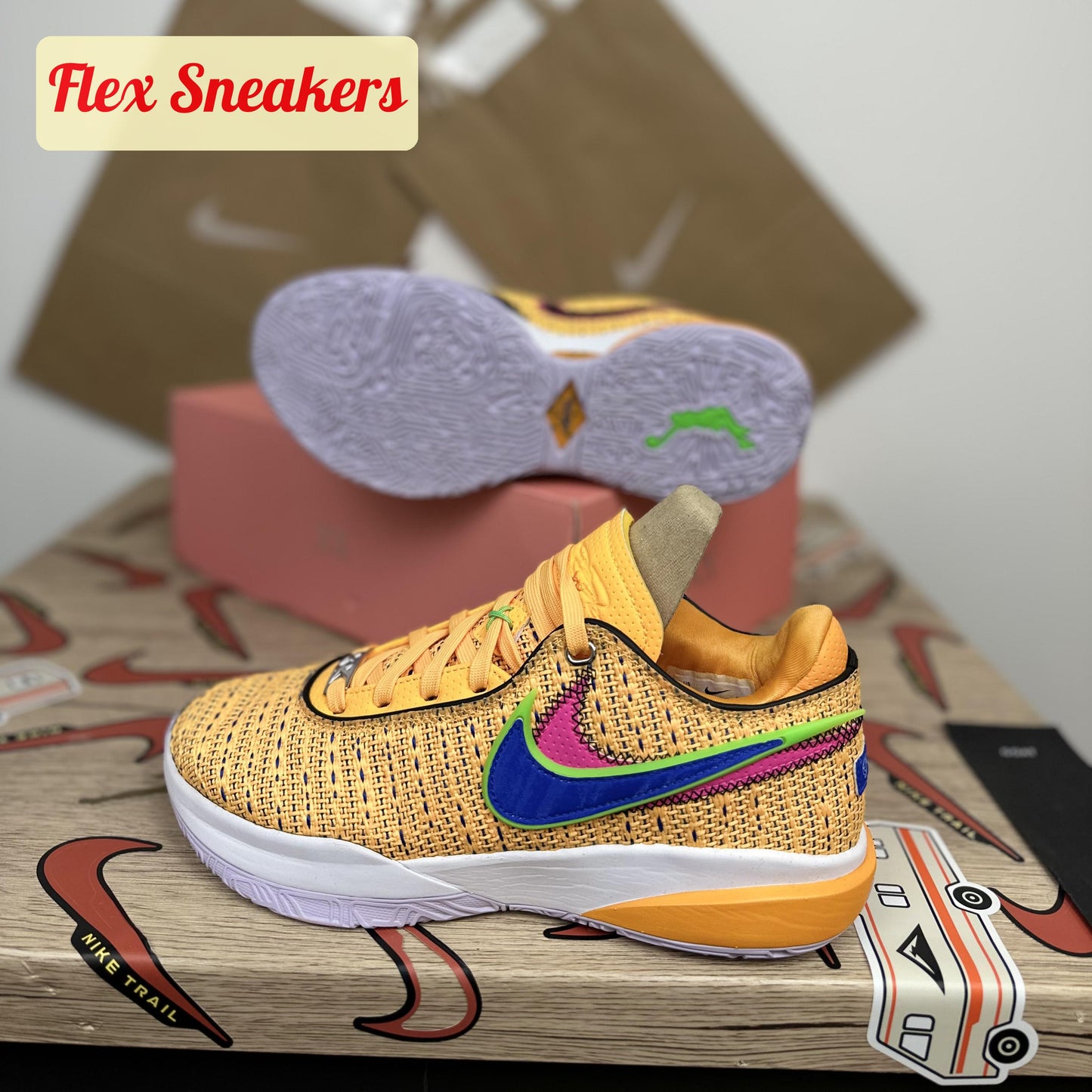 LeBron XX Laser-Orange