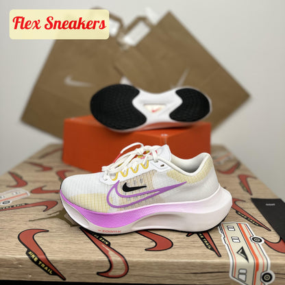 Zoom Fly 5 White/Rush-Fuchsia