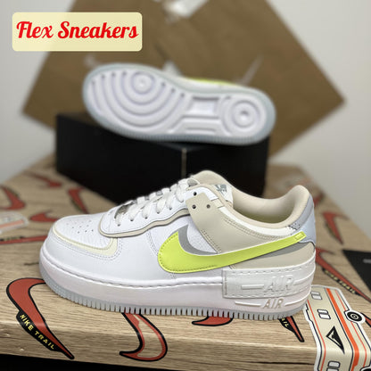 W Air Force 1 Shadow White/Lemon-Twist