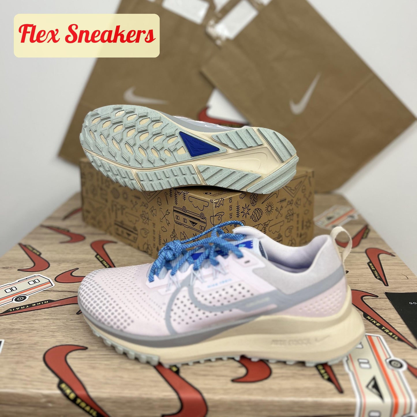 React Pegasus Trail 4 Pearl-Pink