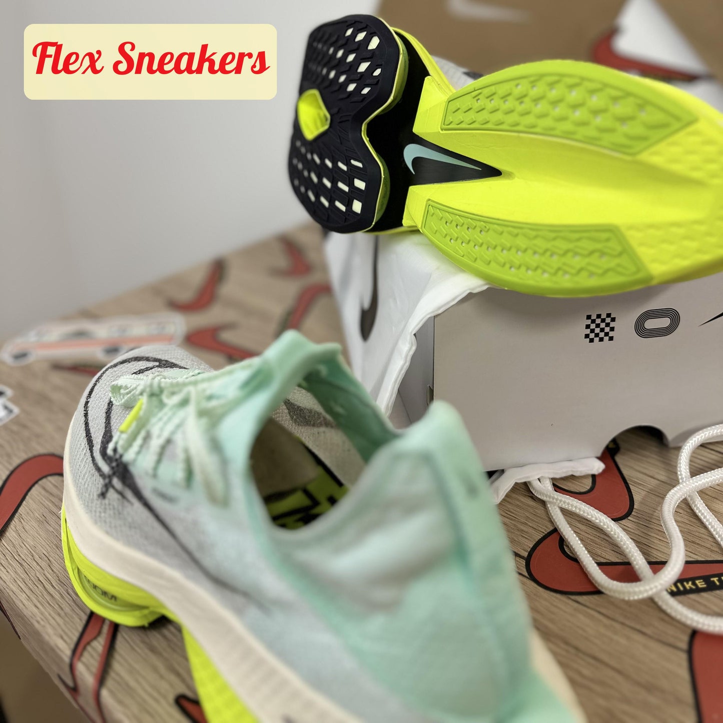 Air Zoom Alphafly Next% 2 Green/White