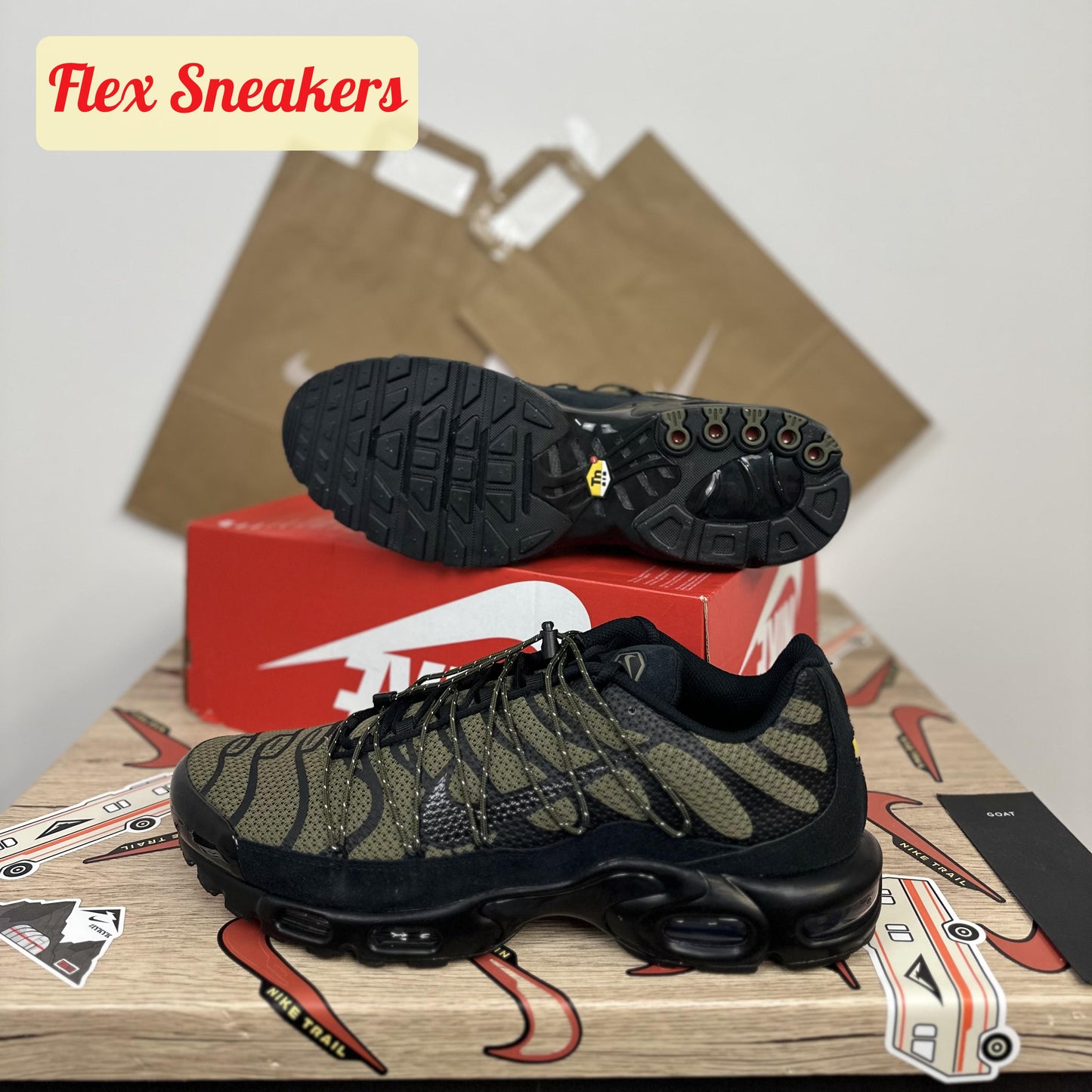 Air Max Plus Utility Medium-Olive