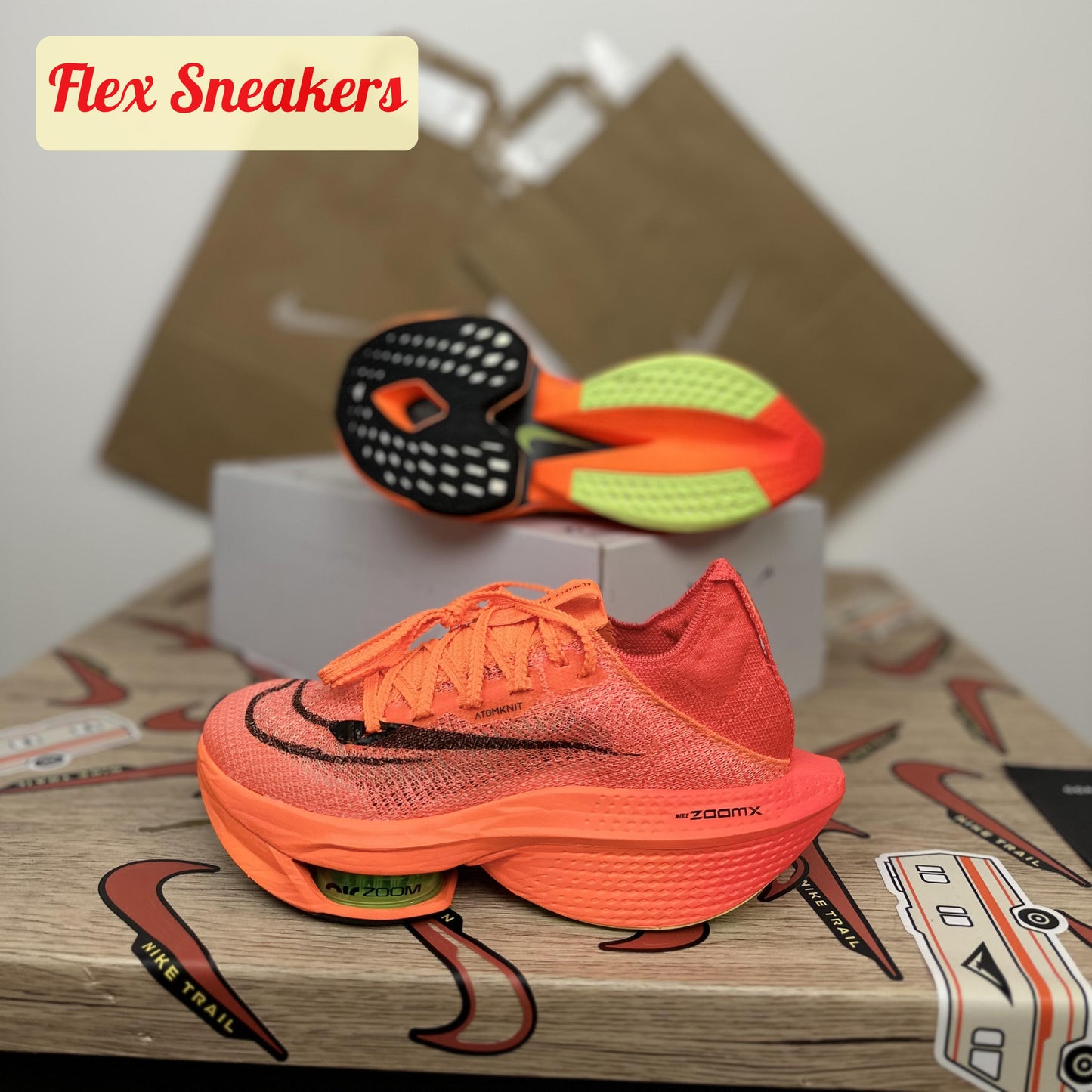 Air Zoom Alphafly Next% 2 Orange/Black